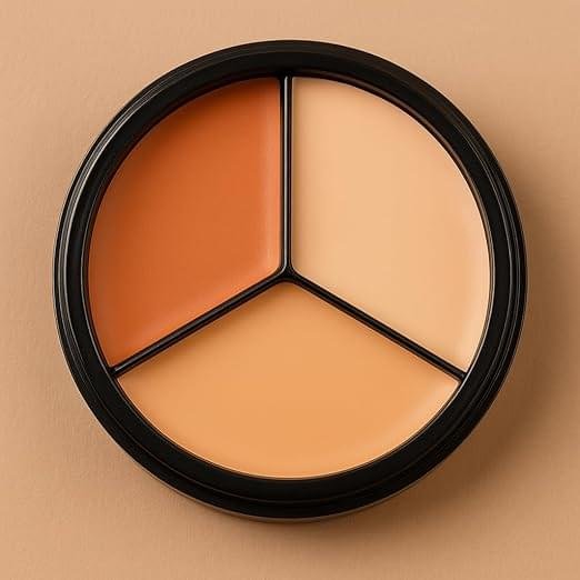 MORBEE 3-in-1 Concealer Palette, Full Coverage Color Correcting Cream, Hydrating Formula, 01 Neutral, 0.52 Oz A01