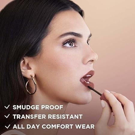 L’Oreal Paris Infallible Matte Resistance Liquid Lipstick- 635 Worth It Medium, 5ml - Image 4