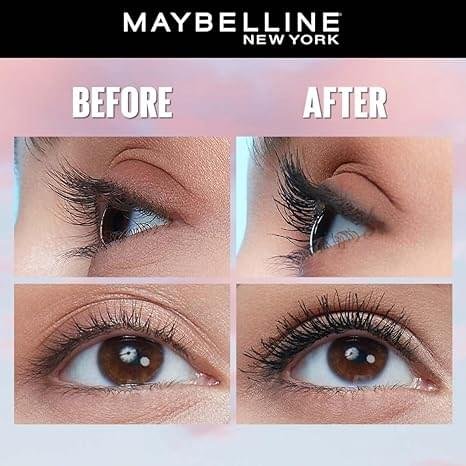 Maybelline New York Lash Sensational Sky High Mascara, Lengthening and Volumizing Mascara With Bamboo Extract & Fibres, 6ml - Image 3